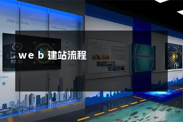 web建站流程