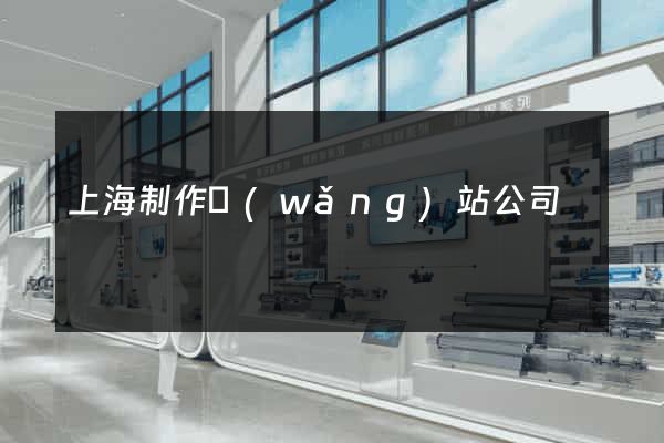 上海制作網(wǎng)站公司