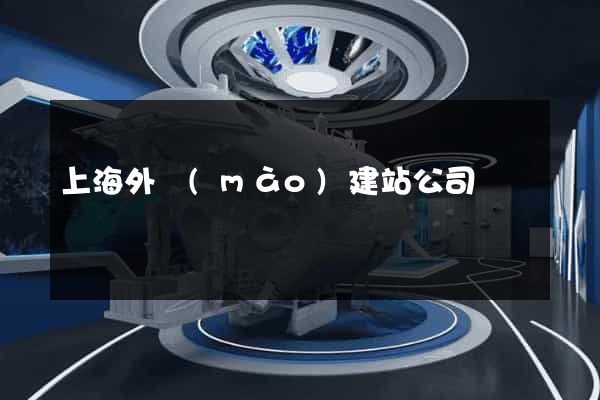 上海外貿(mào)建站公司