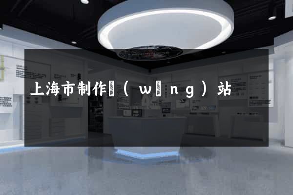 上海市制作網(wǎng)站