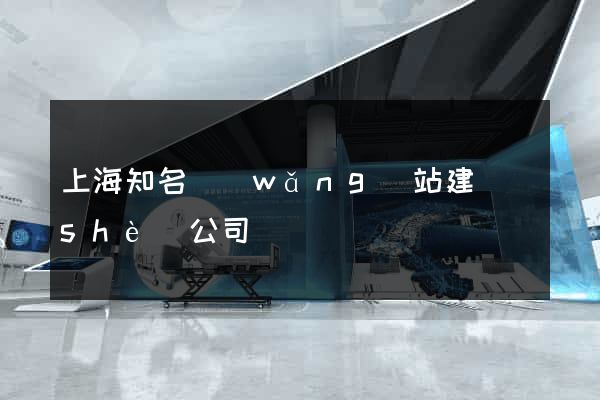 上海知名網(wǎng)站建設(shè)公司