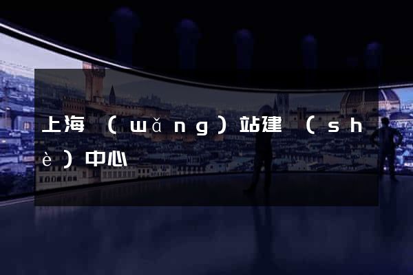 上海網(wǎng)站建設(shè)中心