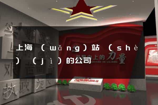 上海網(wǎng)站設(shè)計(jì)的公司
