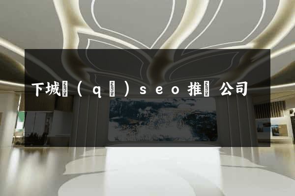 下城區(qū)seo推廣公司