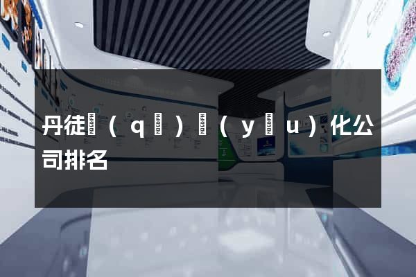 丹徒區(qū)優(yōu)化公司排名