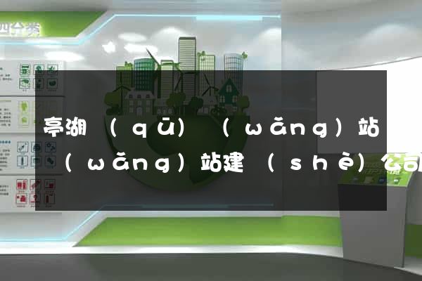 亭湖區(qū)網(wǎng)站網(wǎng)站建設(shè)公司