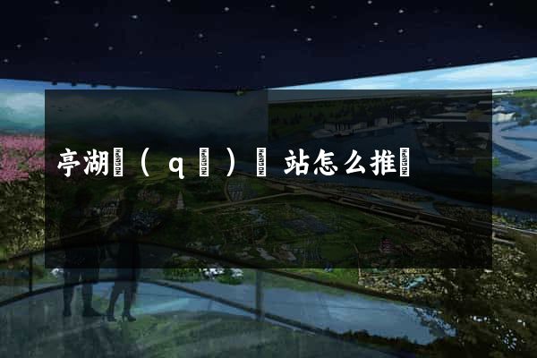 亭湖區(qū)網站怎么推廣