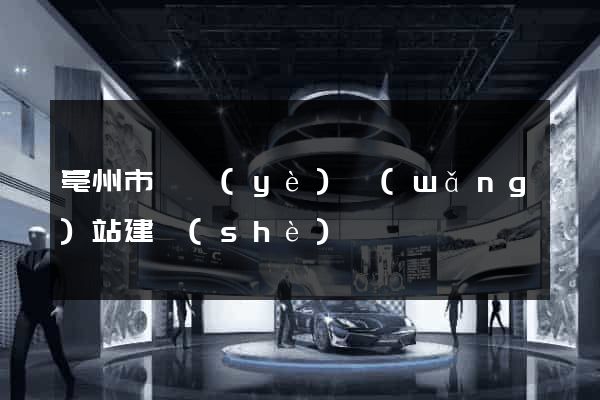 亳州市專業(yè)網(wǎng)站建設(shè)