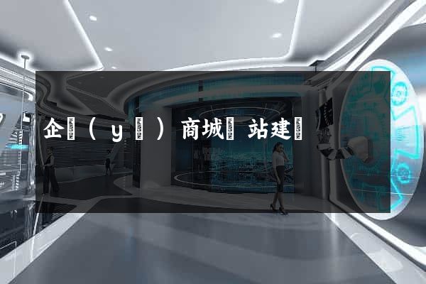 企業(yè)商城網站建設