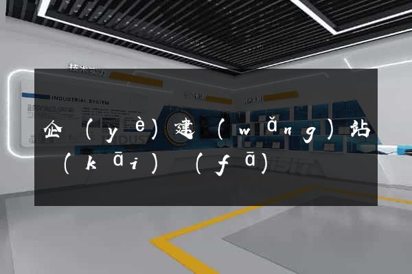 企業(yè)建網(wǎng)站開(kāi)發(fā)