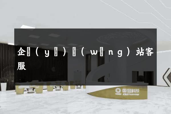 企業(yè)網(wǎng)站客服