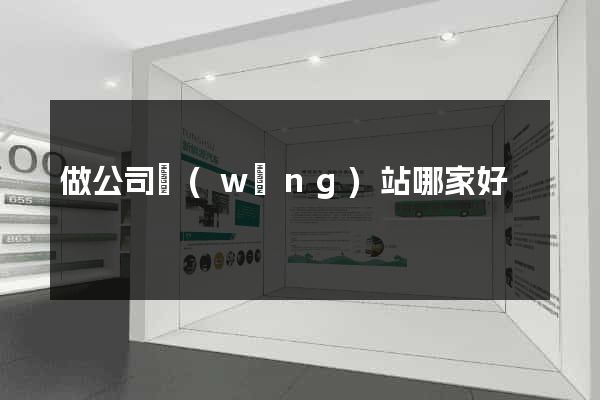 做公司網(wǎng)站哪家好