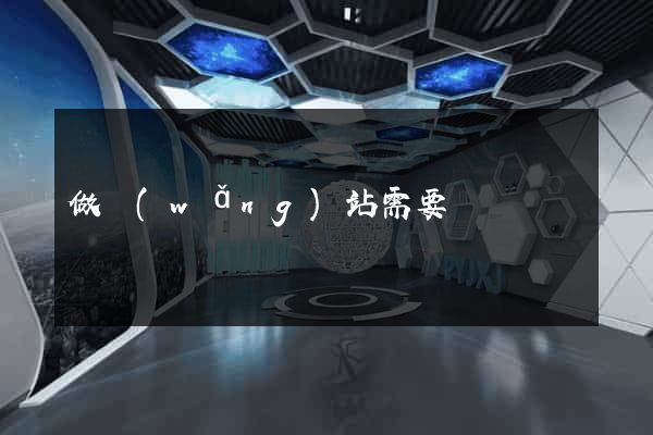 做網(wǎng)站需要