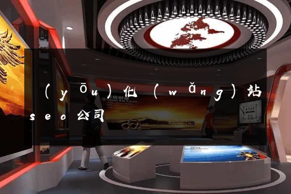 優(yōu)化網(wǎng)站seo公司