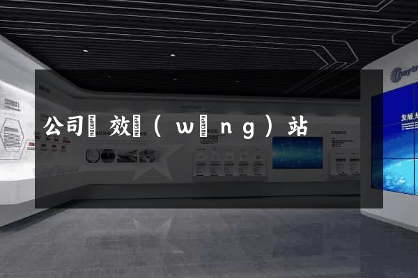 公司績效網(wǎng)站