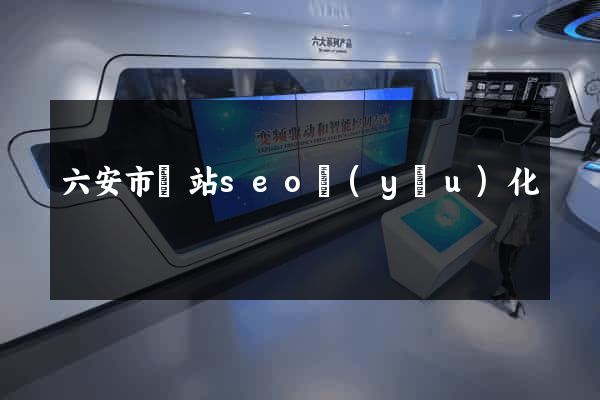 六安市網站seo優(yōu)化