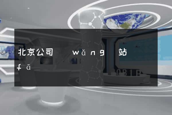 北京公司網(wǎng)站開發(fā)