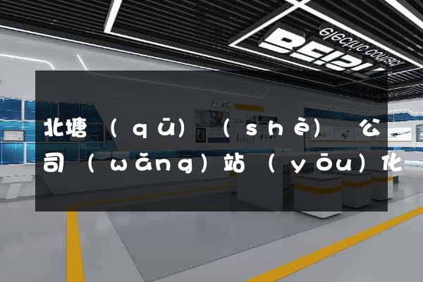 北塘區(qū)設(shè)計公司網(wǎng)站優(yōu)化