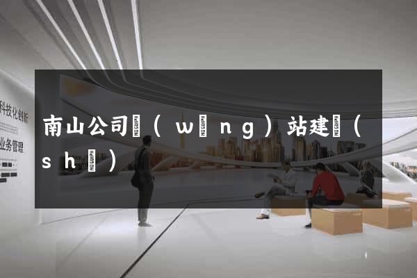 南山公司網(wǎng)站建設(shè)