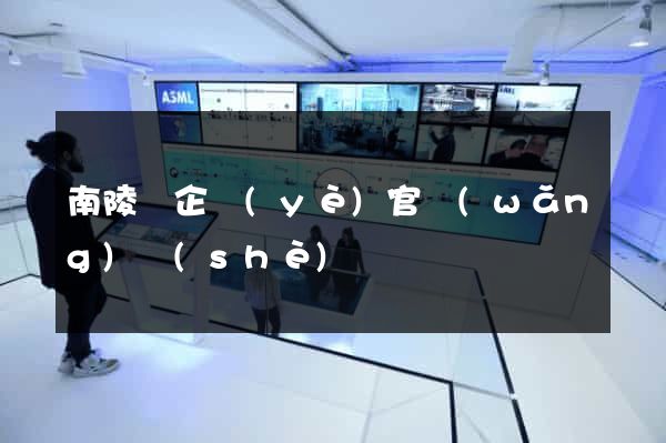 南陵縣企業(yè)官網(wǎng)設(shè)計