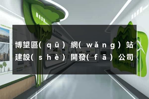 博望區(qū)網(wǎng)站建設(shè)開發(fā)公司