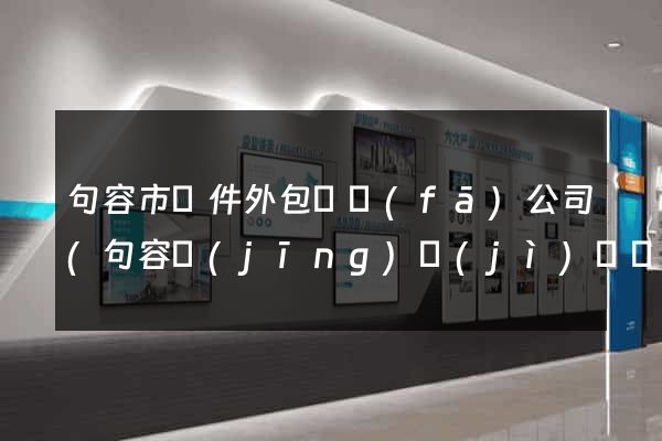 句容市軟件外包開發(fā)公司(句容經(jīng)濟(jì)開發(fā)區(qū)有些公司)