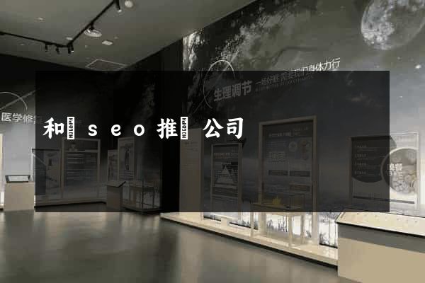 和縣seo推廣公司