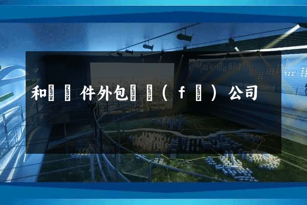 和縣軟件外包開發(fā)公司