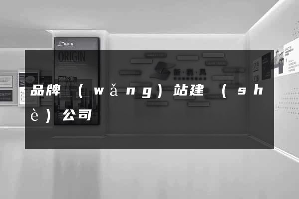 品牌網(wǎng)站建設(shè)公司