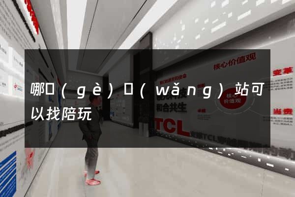哪個(gè)網(wǎng)站可以找陪玩