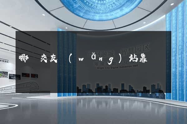 哪個交友網(wǎng)站靠譜