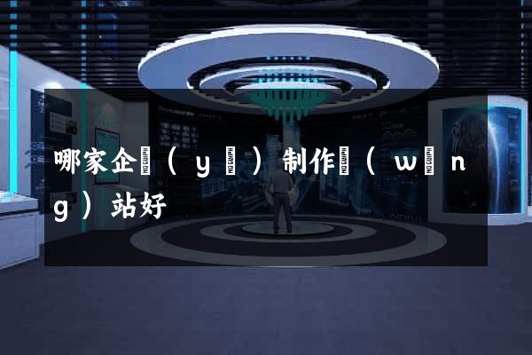 哪家企業(yè)制作網(wǎng)站好