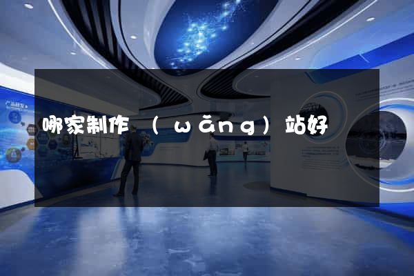 哪家制作網(wǎng)站好