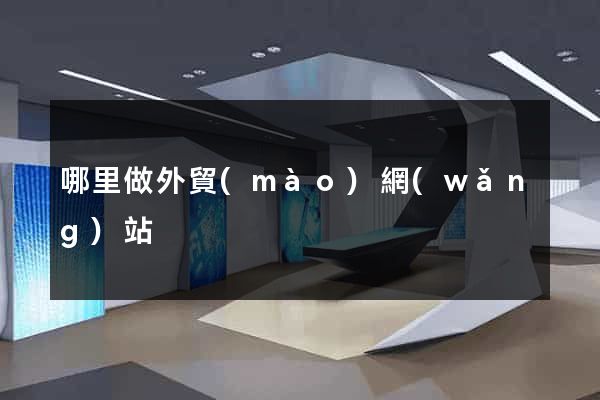 哪里做外貿(mào)網(wǎng)站