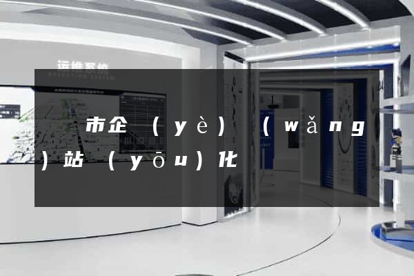 啟東市企業(yè)網(wǎng)站優(yōu)化