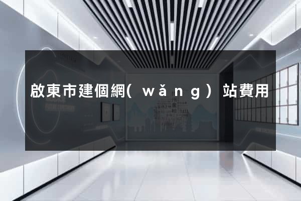 啟東市建個網(wǎng)站費用