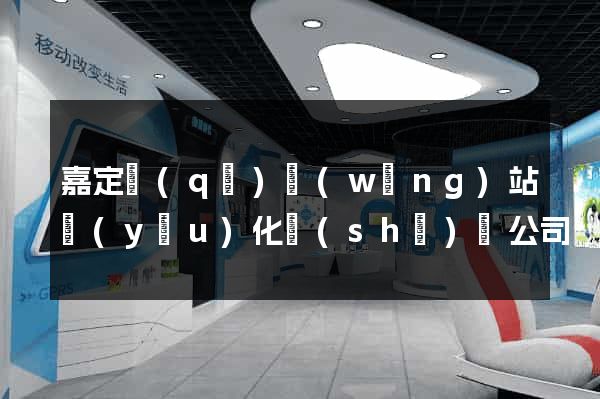 嘉定區(qū)網(wǎng)站優(yōu)化設(shè)計公司