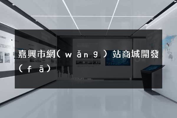 嘉興市網(wǎng)站商城開發(fā)