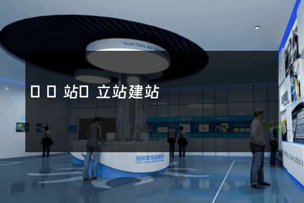 國際站獨立站建站