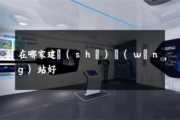 在哪家建設(shè)網(wǎng)站好