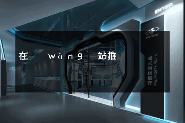 在網(wǎng)站推廣