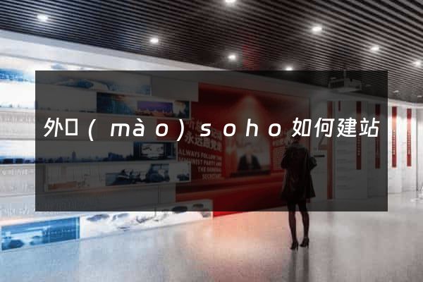 外貿(mào)soho如何建站