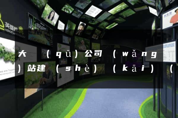 大觀區(qū)公司網(wǎng)站建設(shè)開(kāi)發(fā)