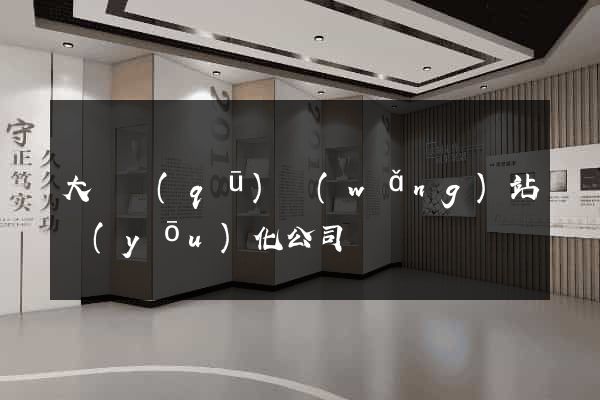 大觀區(qū)網(wǎng)站優(yōu)化公司