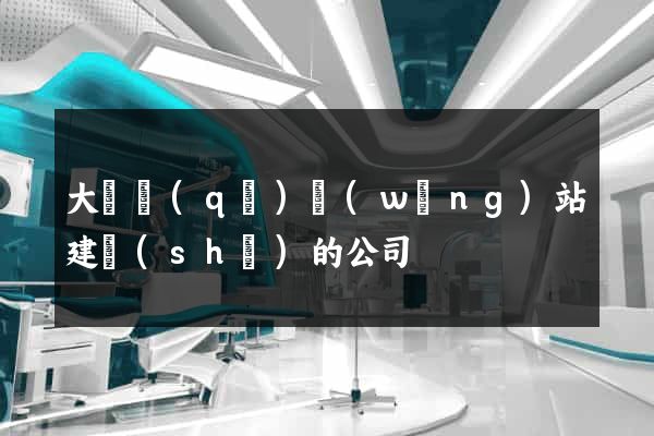 大觀區(qū)網(wǎng)站建設(shè)的公司
