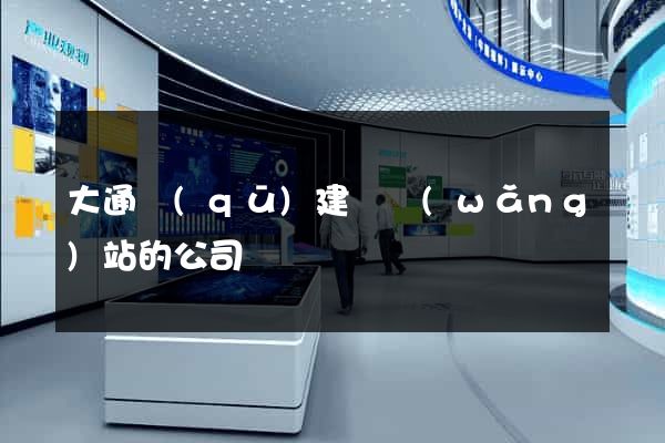 大通區(qū)建設網(wǎng)站的公司