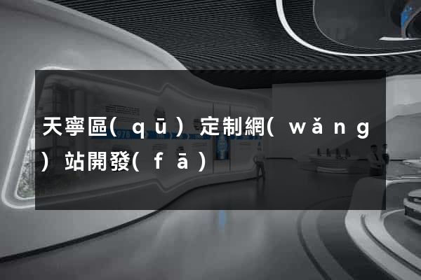 天寧區(qū)定制網(wǎng)站開發(fā)