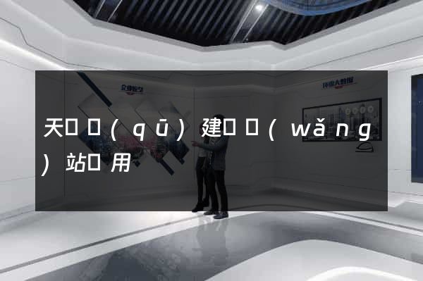 天寧區(qū)建個網(wǎng)站費用