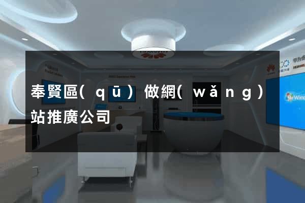 奉賢區(qū)做網(wǎng)站推廣公司