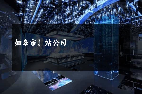如皋市網站公司